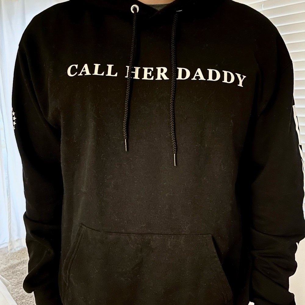 Call Her Daddy Black Hoodie